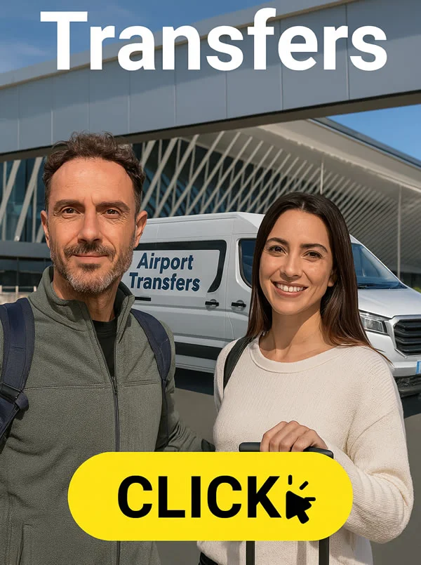 Anuncio de Transfer del aeropuerto